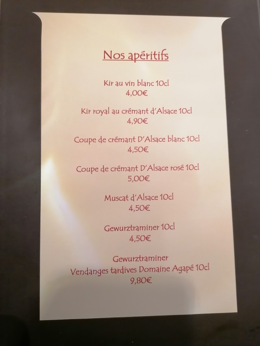 Menu La Grappe D'or - Riquewihr-8