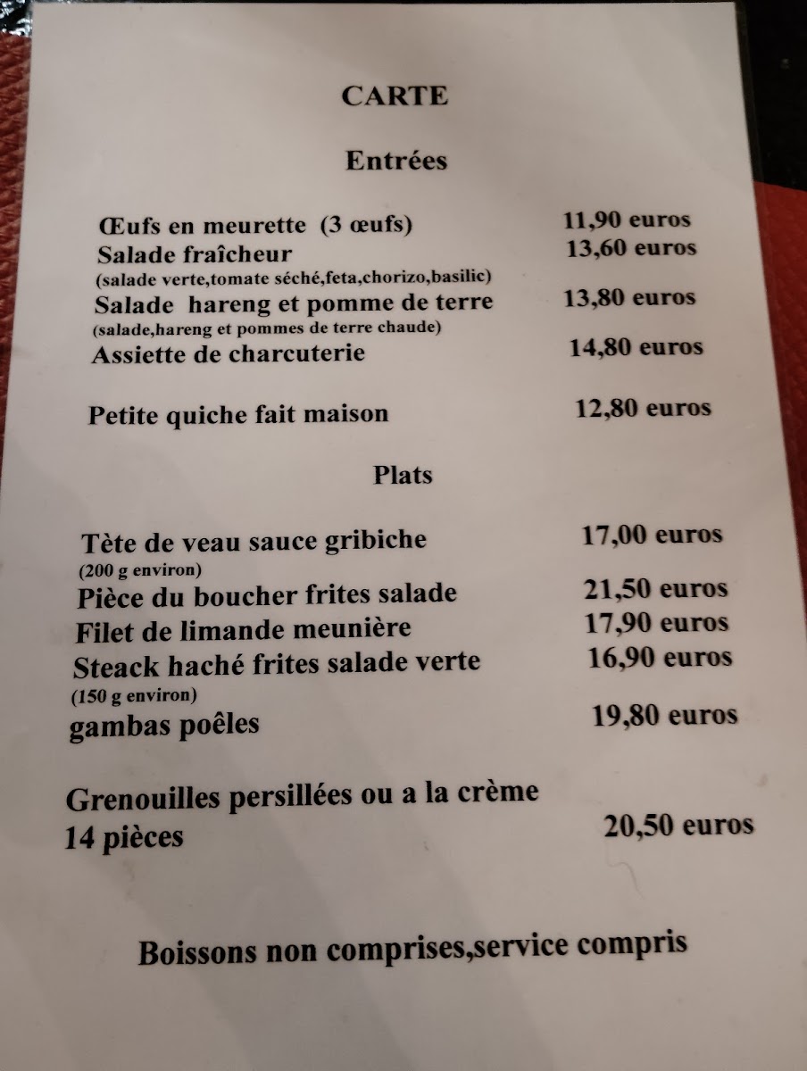 Menu La Grenouille Gourmande-1