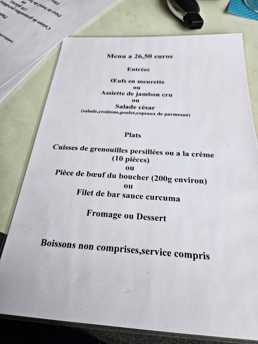 Menu La Grenouille Gourmande-8