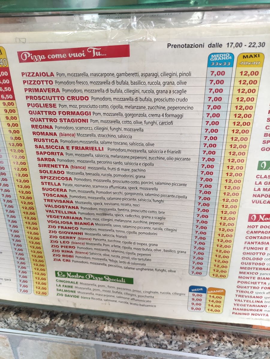 Menu La Greppia Mangiatoia Pizzeria Da Asporto Pisa-3