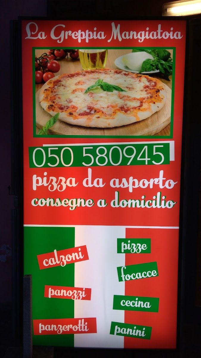 Menu La Greppia Mangiatoia Pizzeria Da Asporto Pisa-7