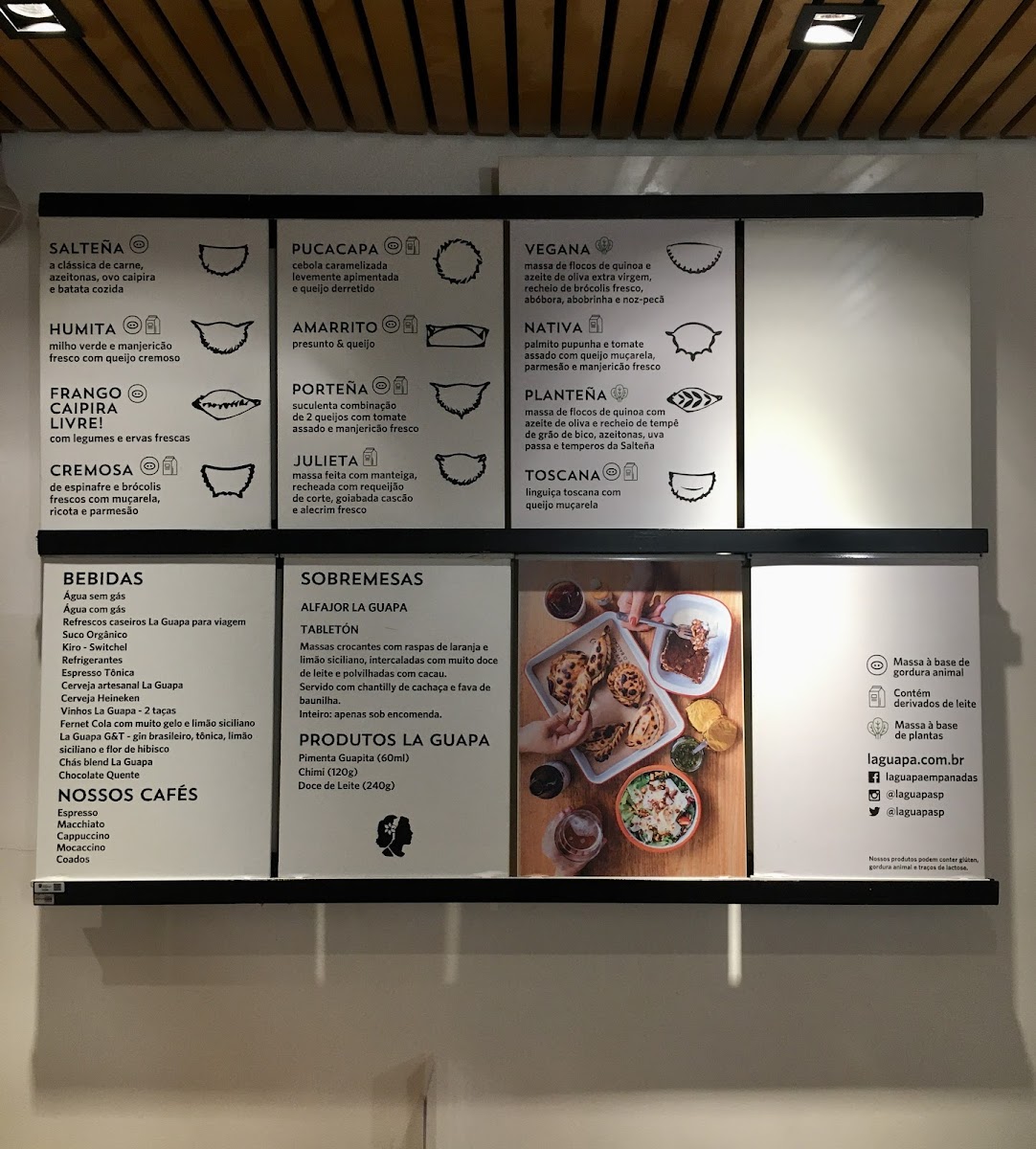 Menu La Guapa Empanadas-1