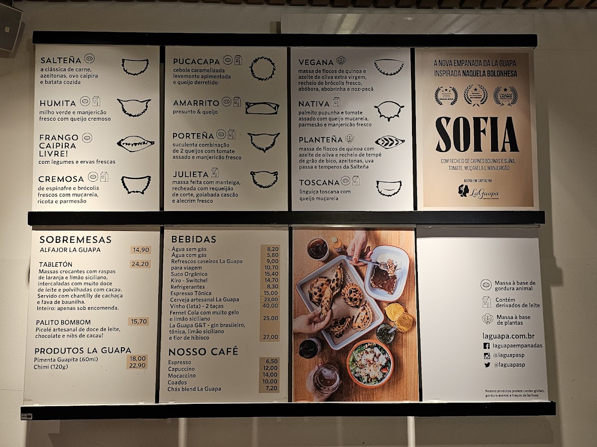 Menu La Guapa Empanadas-7