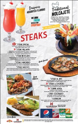 Menu La Hacienda Of Goose Creek-6