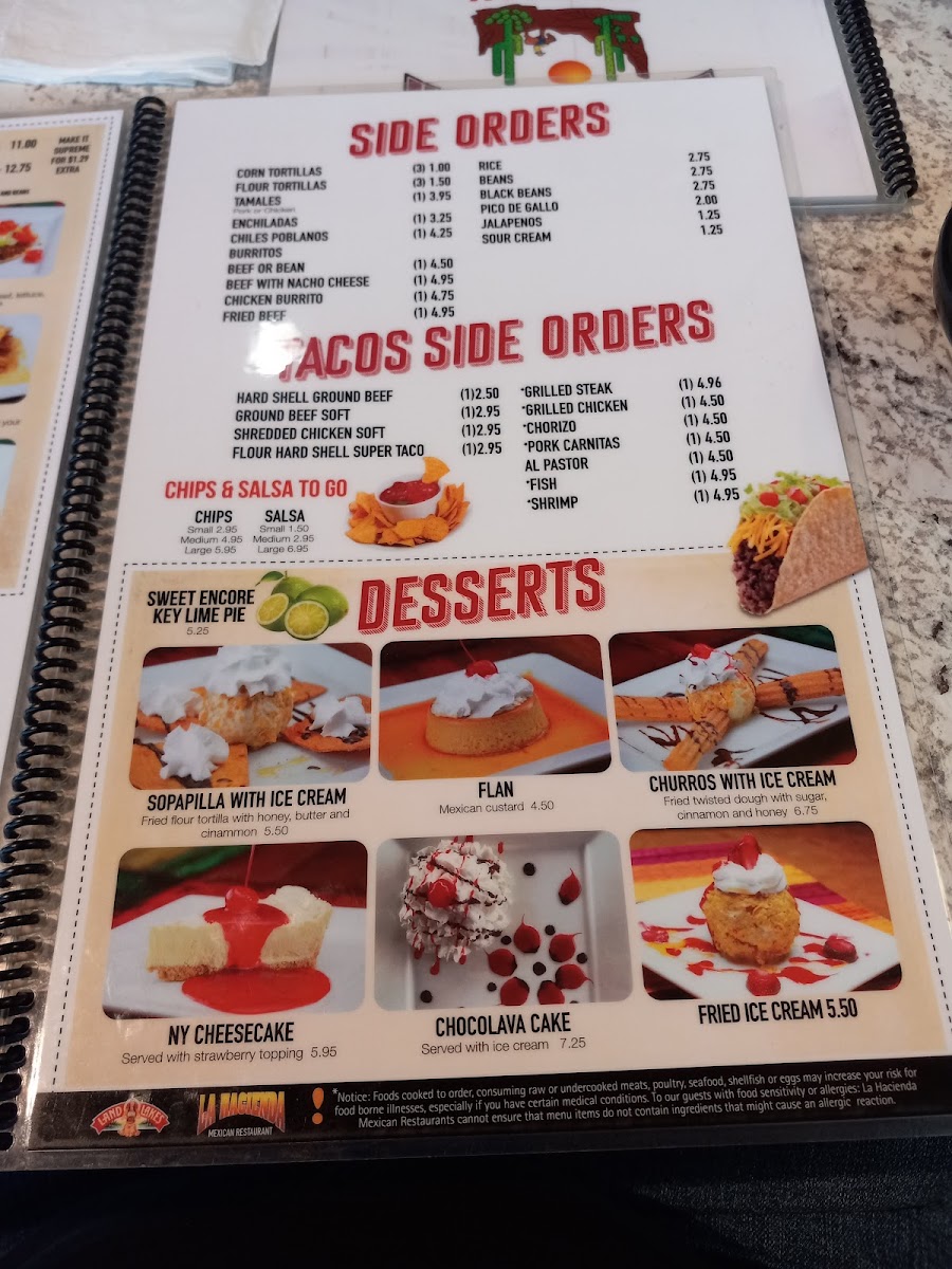 Menu La Hacienda Tacos And Tequila-10