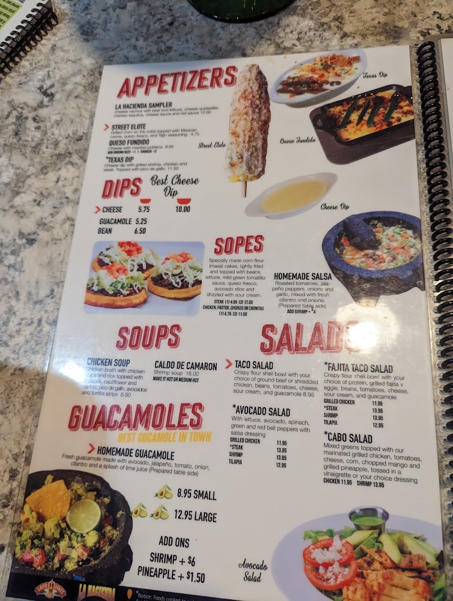 Menu La Hacienda Tacos And Tequila-3