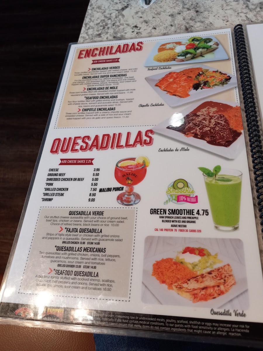 Menu La Hacienda Tacos And Tequila-6