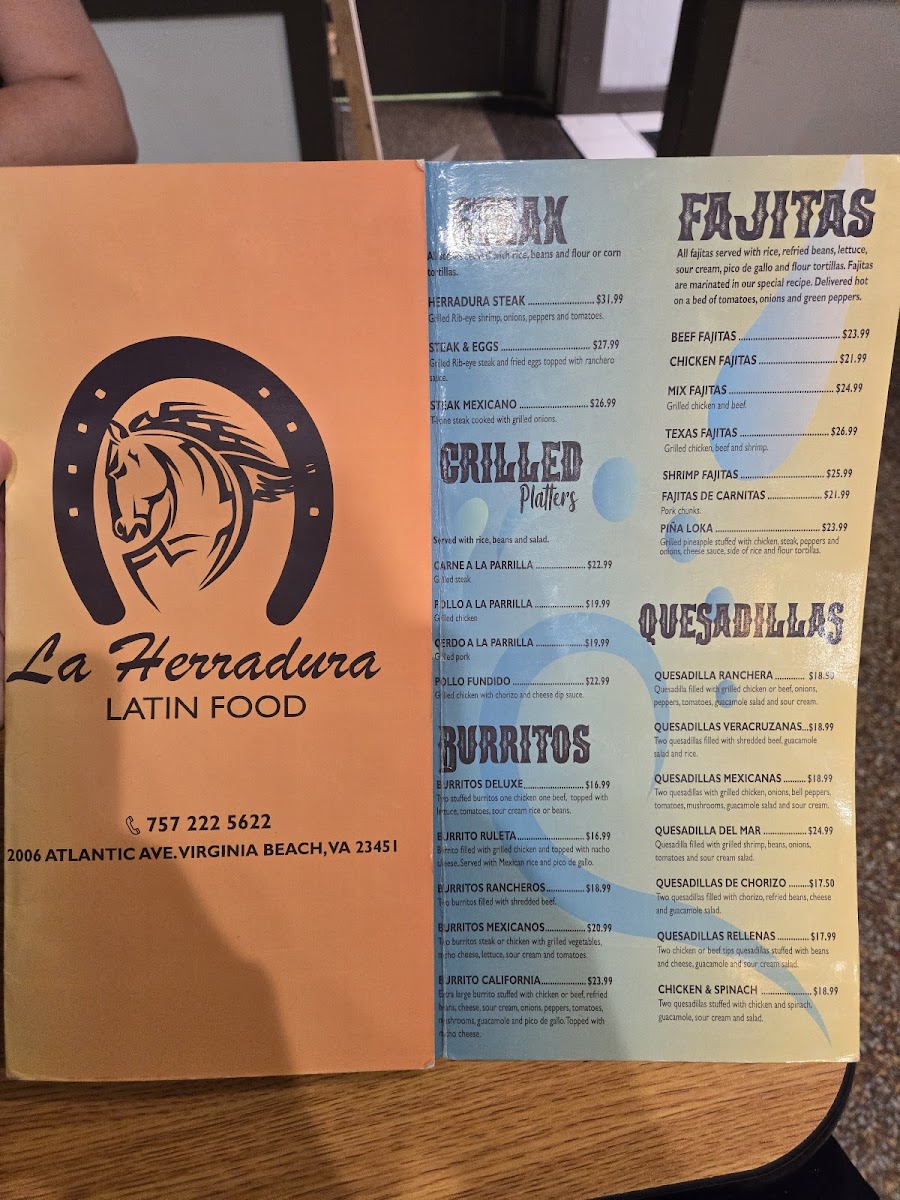 Menu La Herradura Latin Food-2