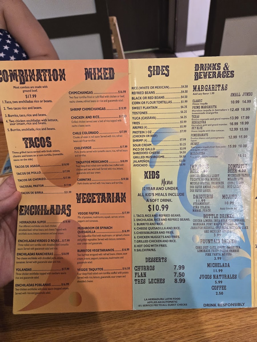 Menu La Herradura Latin Food-6