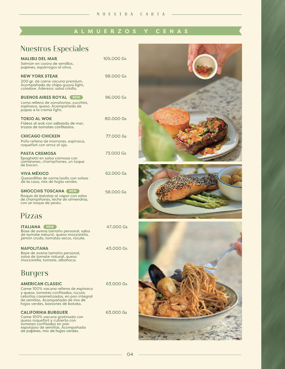 Menu La Huerta - Plaza Madero-5