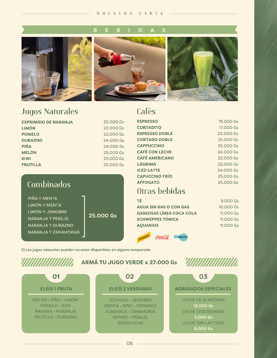 Menu La Huerta - Plaza Madero-7