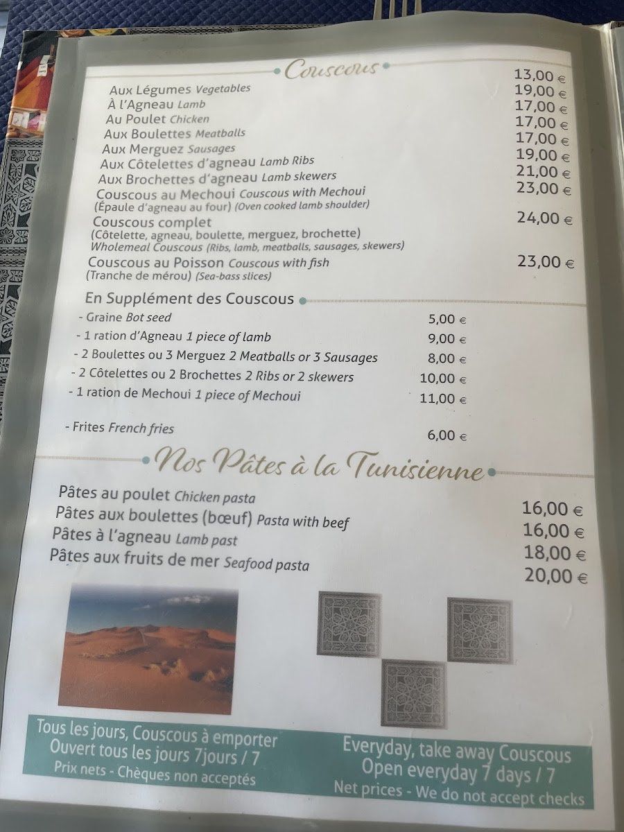 Menu La Kahena-1