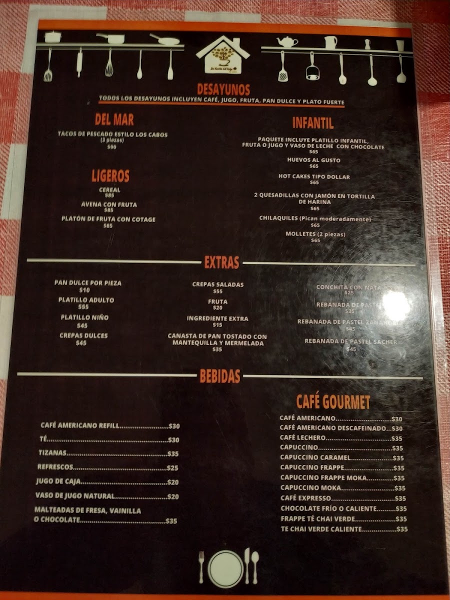 Menu La Kasita Del Kafe-1
