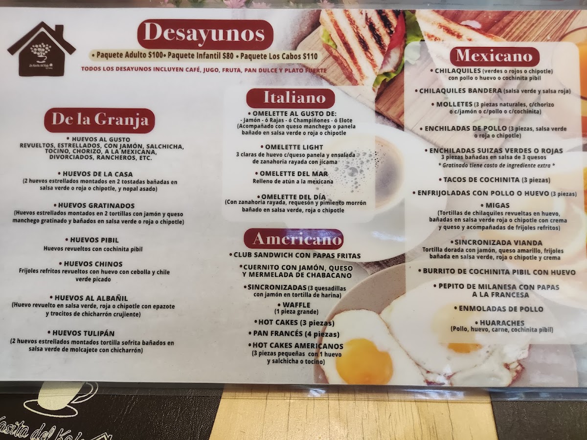 Menu La Kasita Del Kafe-5