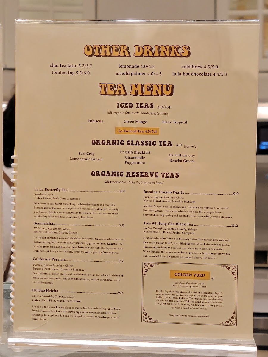 Menu La La Land-1
