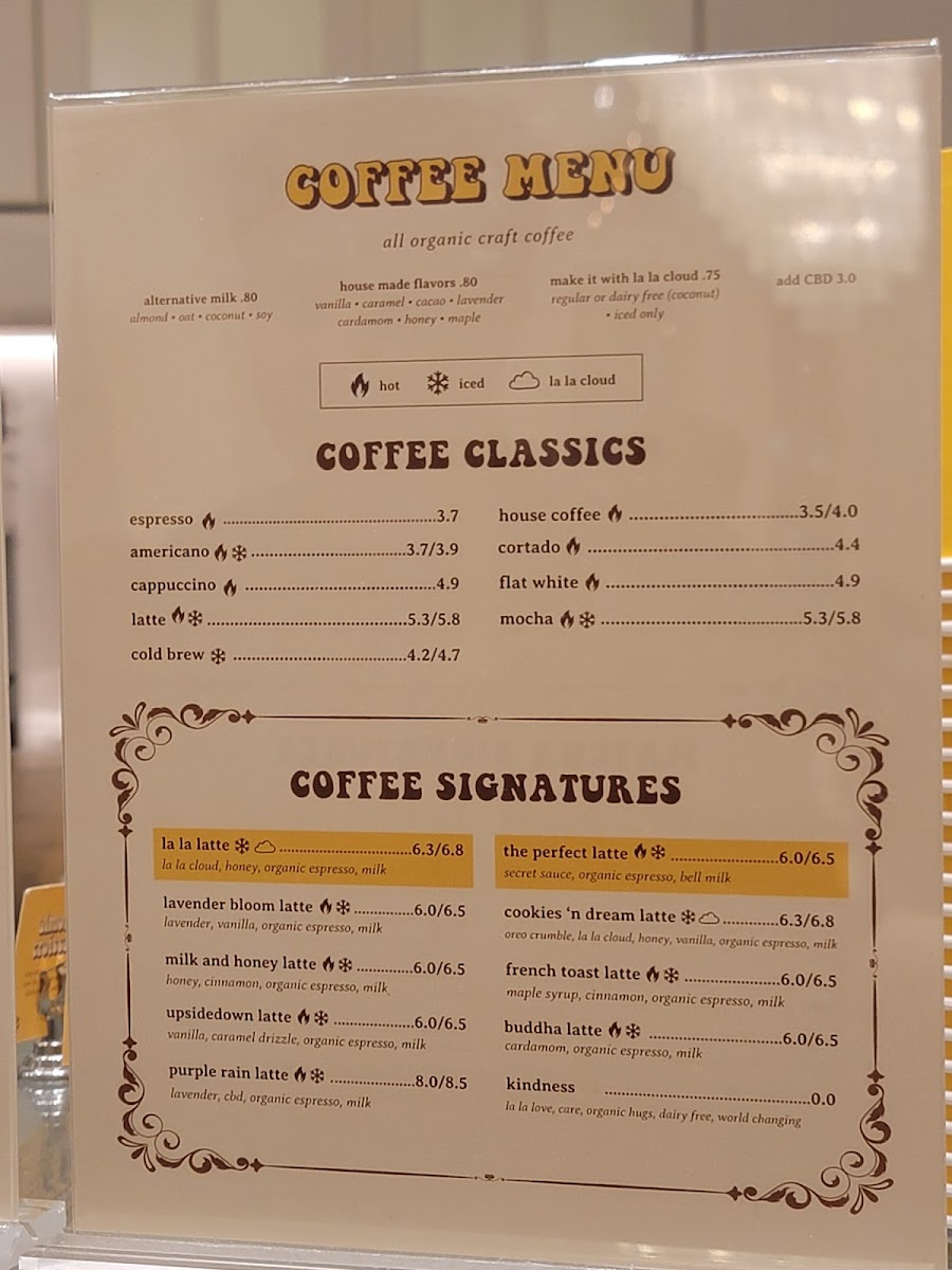 Menu La La Land-4