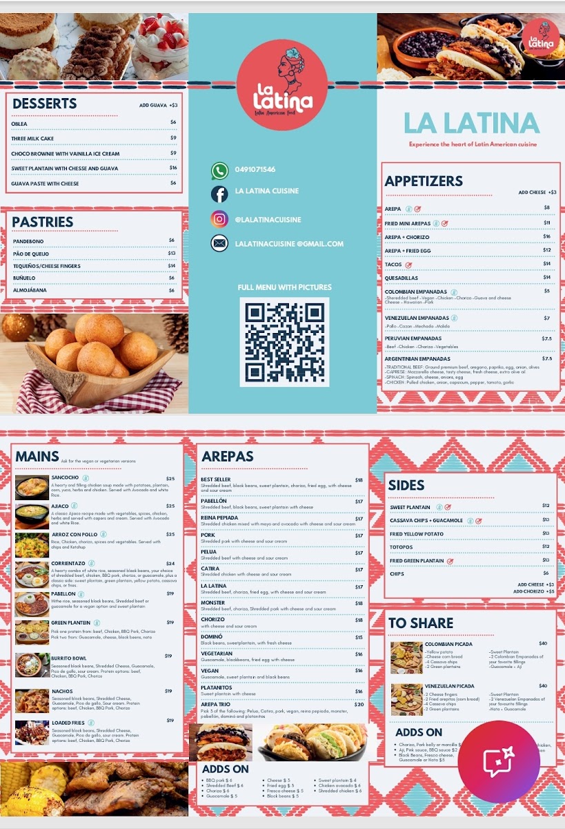 Menu La Latina Cuisine-1
