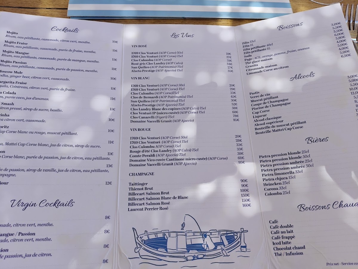 Menu La Licorne-1