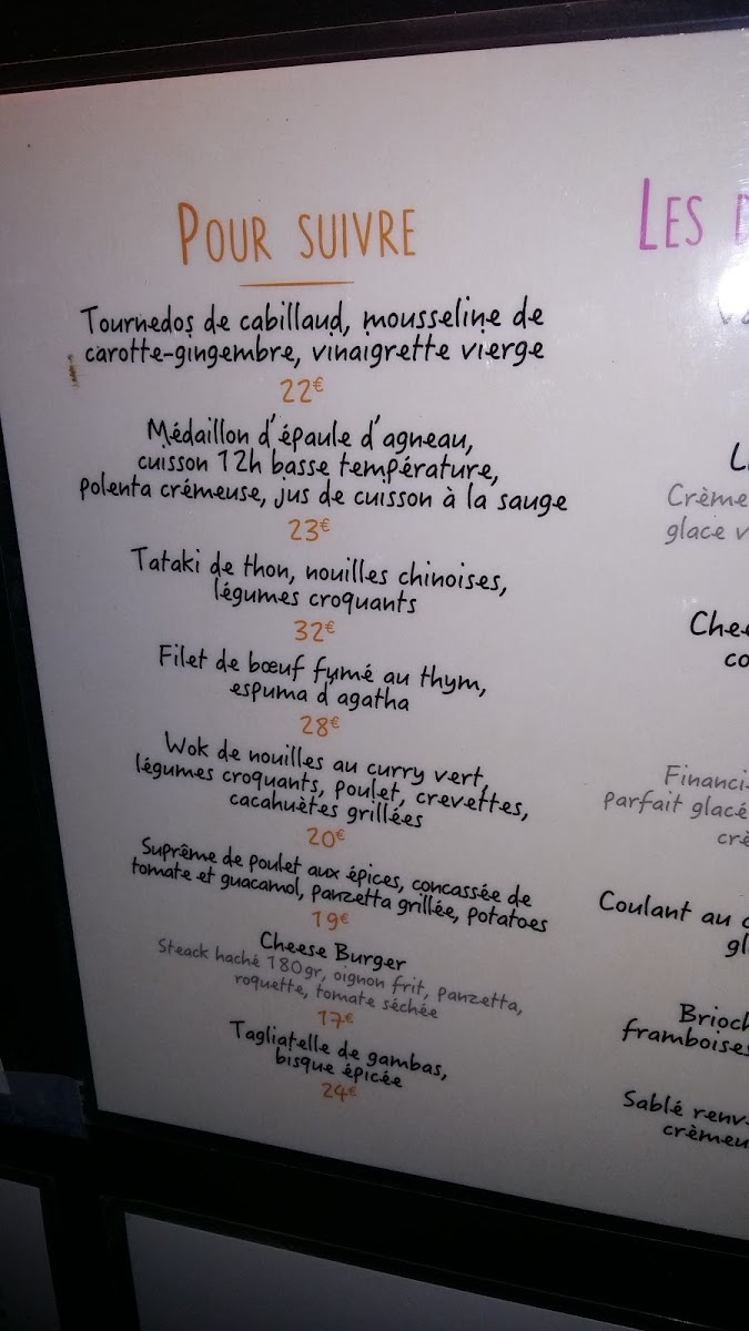 Menu La Licorne-2