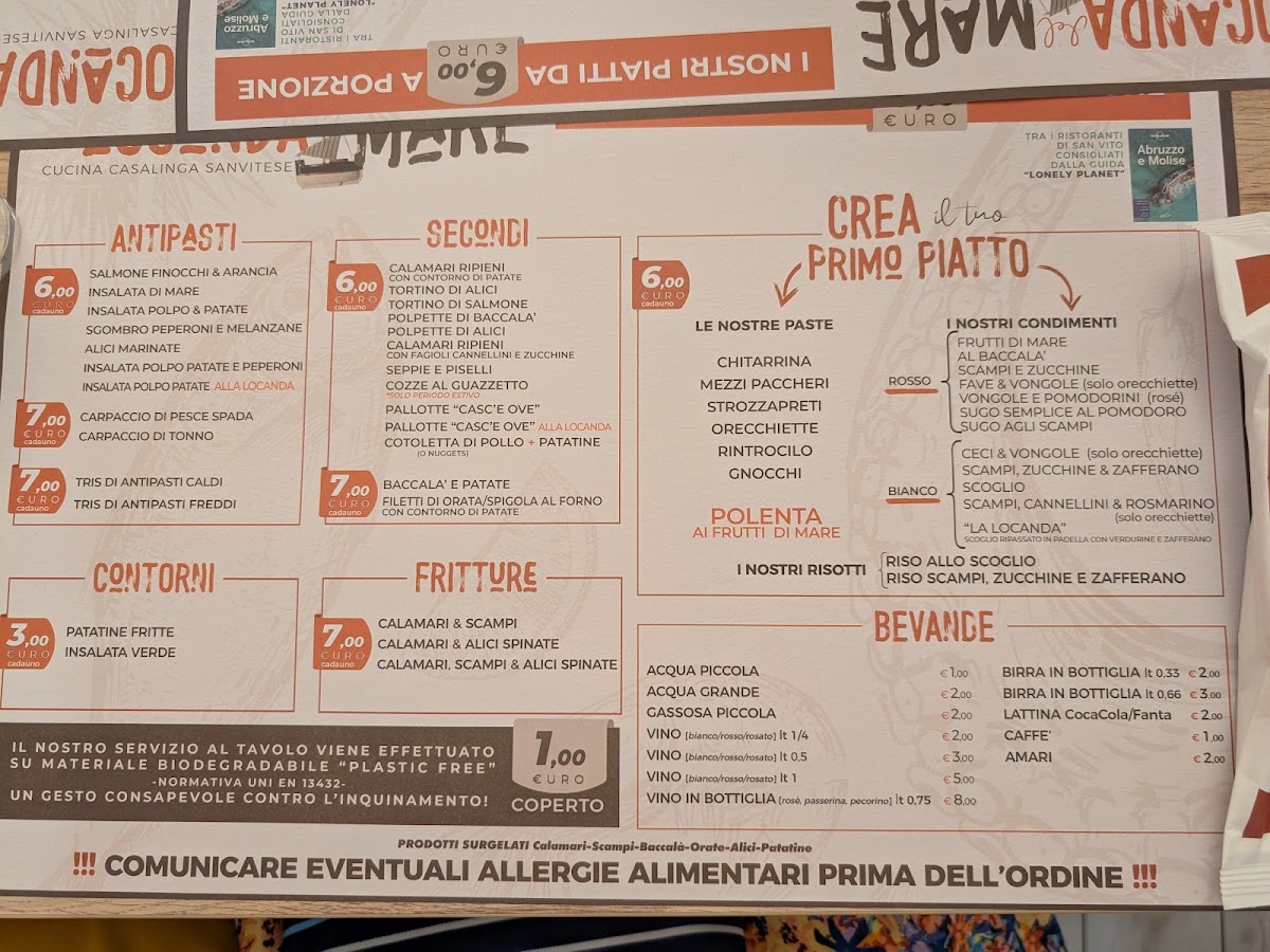 Menu La Locanda Del Mare-2