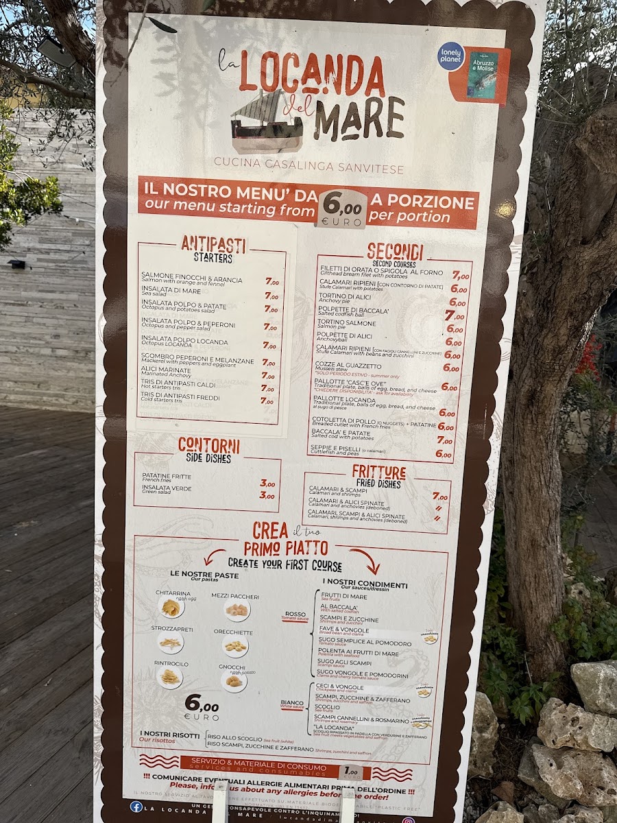 Menu La Locanda Del Mare-7