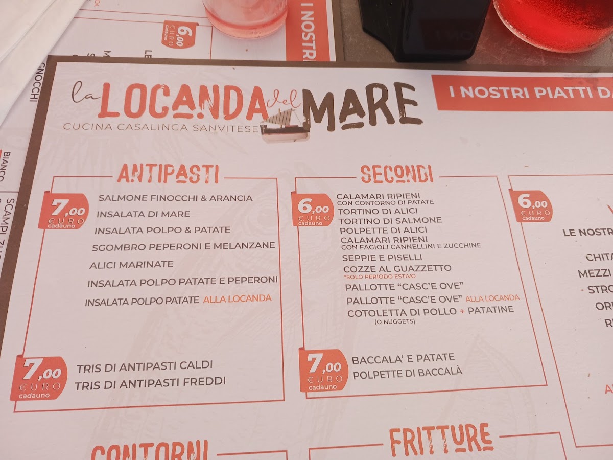 Menu La Locanda Del Mare-8