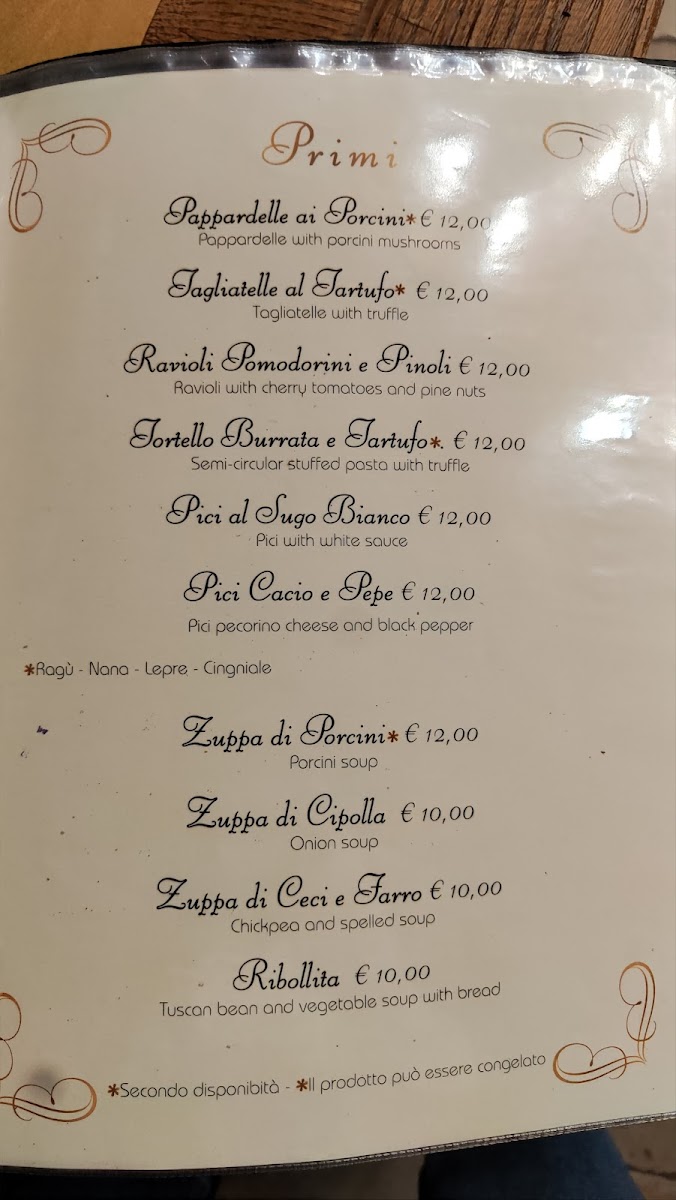 Menu La Locanda Di Giulia-1