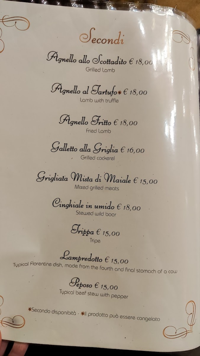 Menu La Locanda Di Giulia-2