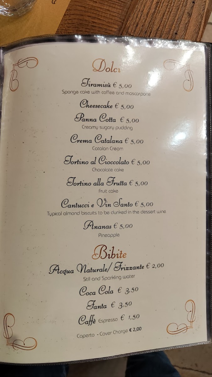 Menu La Locanda Di Giulia-8