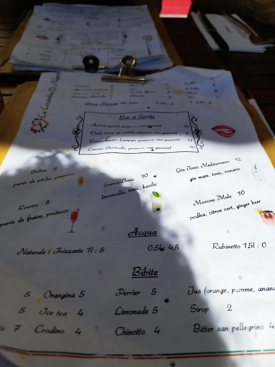 Menu La Locandina Di Napoli-6