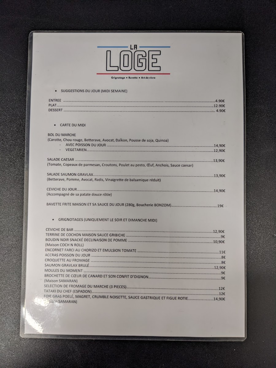 Menu La Loge-8