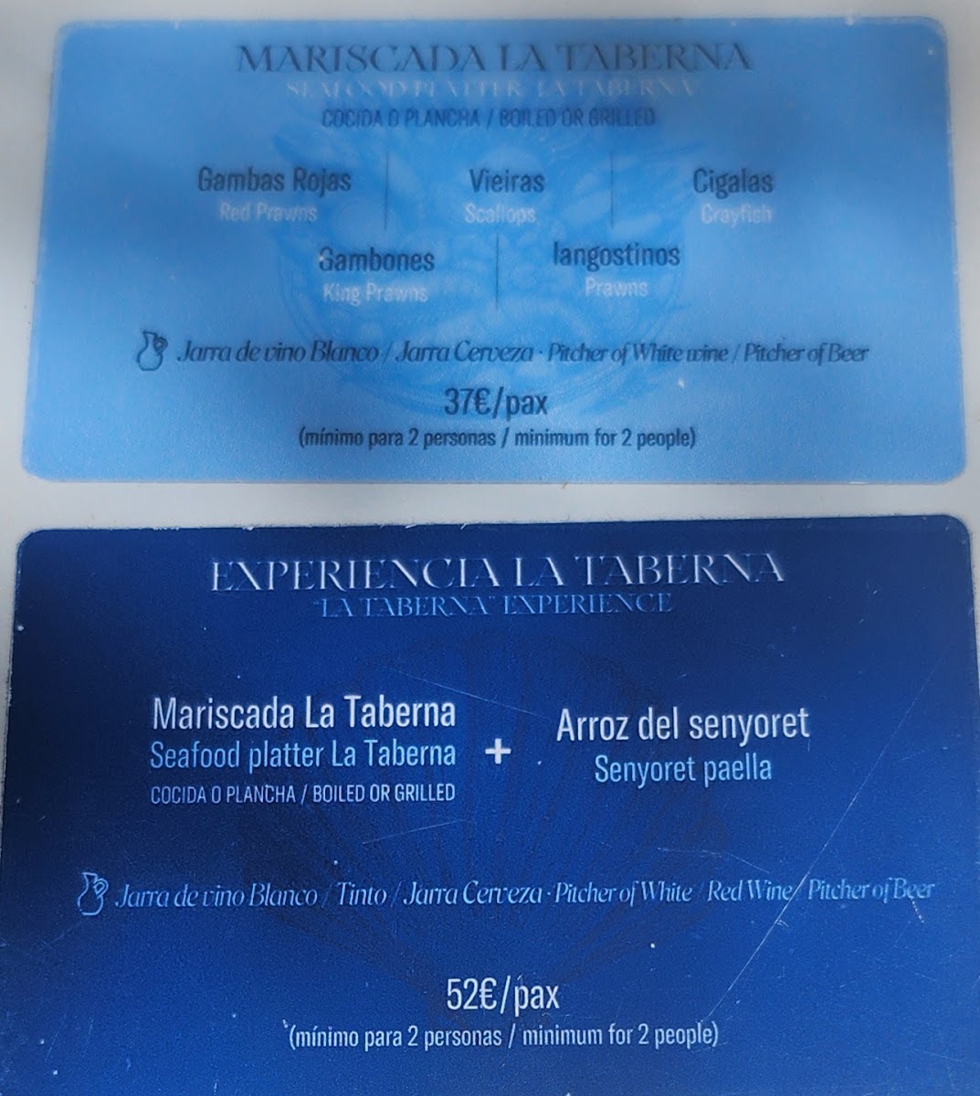 Menu La Lonja Del Mar-1