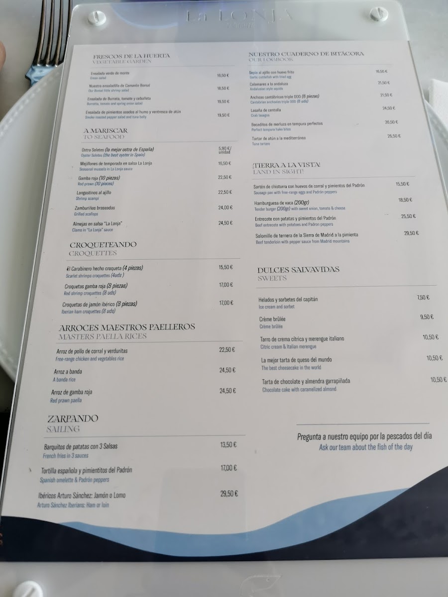 Menu La Lonja Del Mar-6