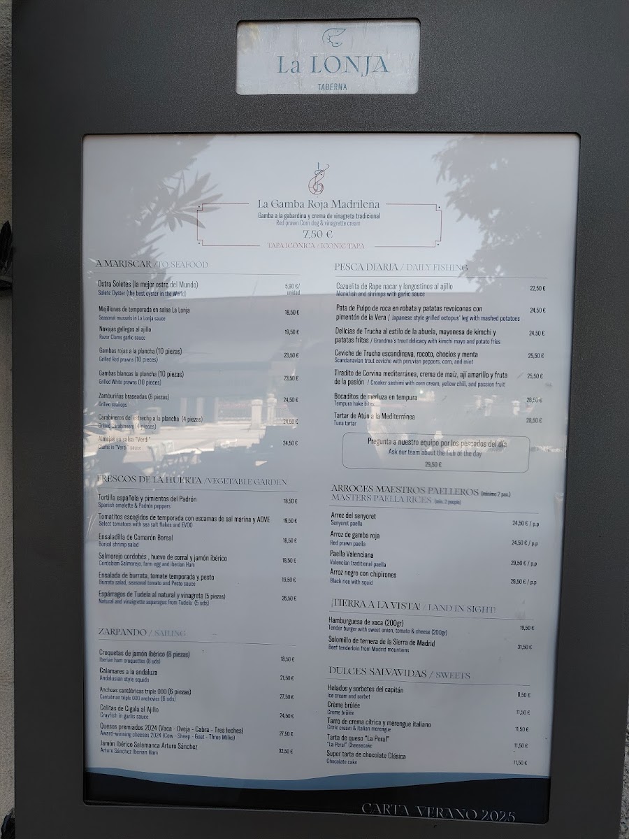 Menu La Lonja Del Mar-8