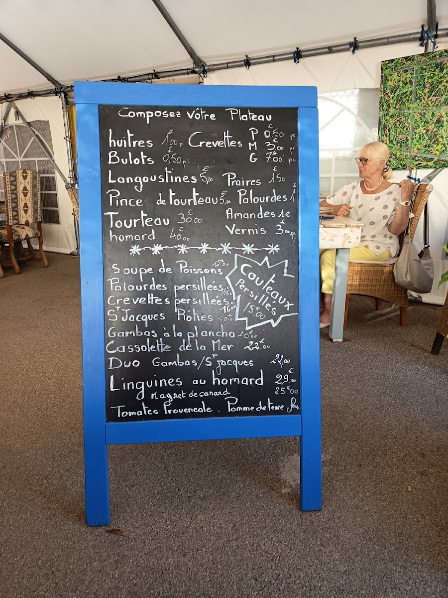 Menu La Madrague-1
