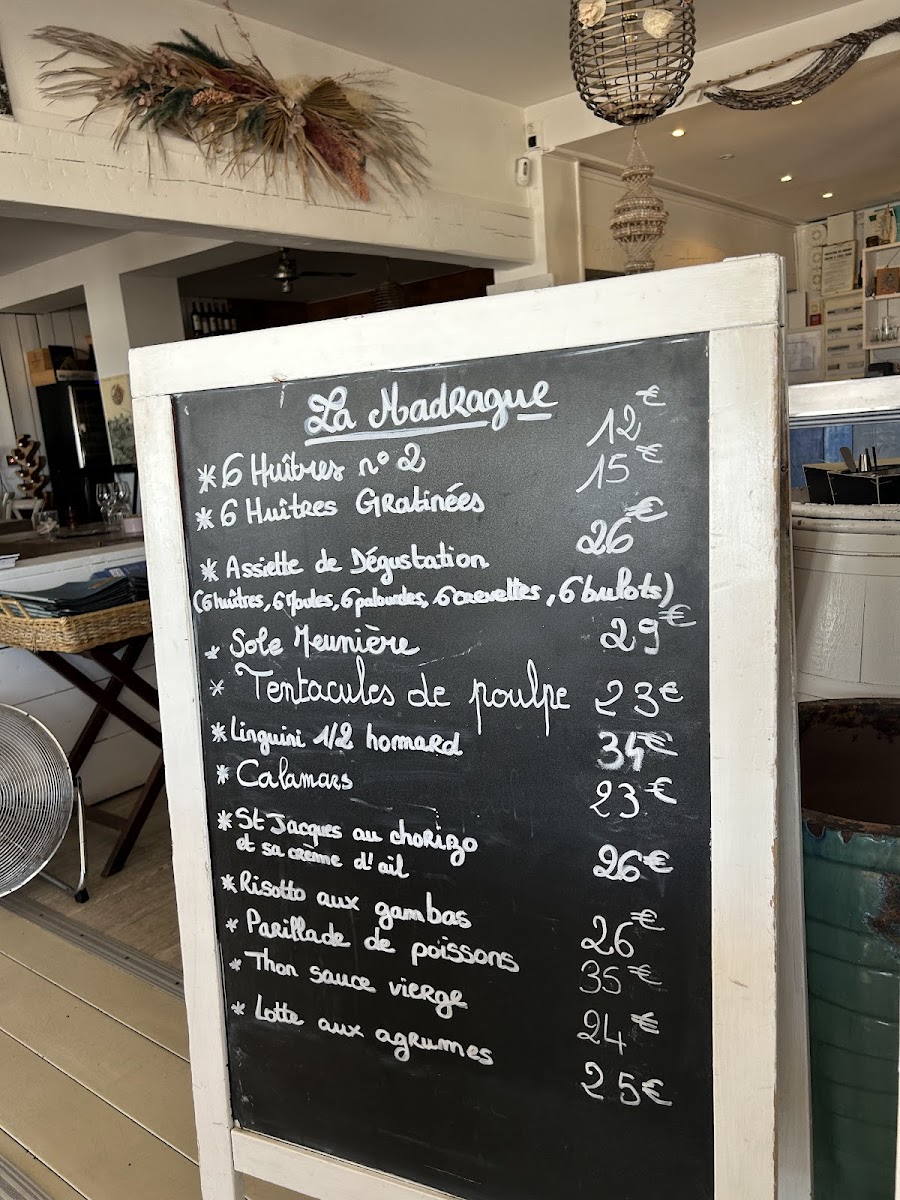 Menu La Madrague-10