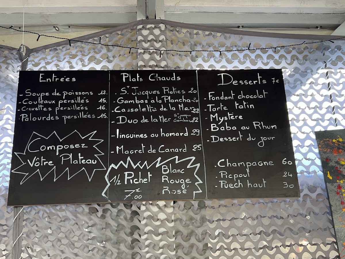 Menu La Madrague-5
