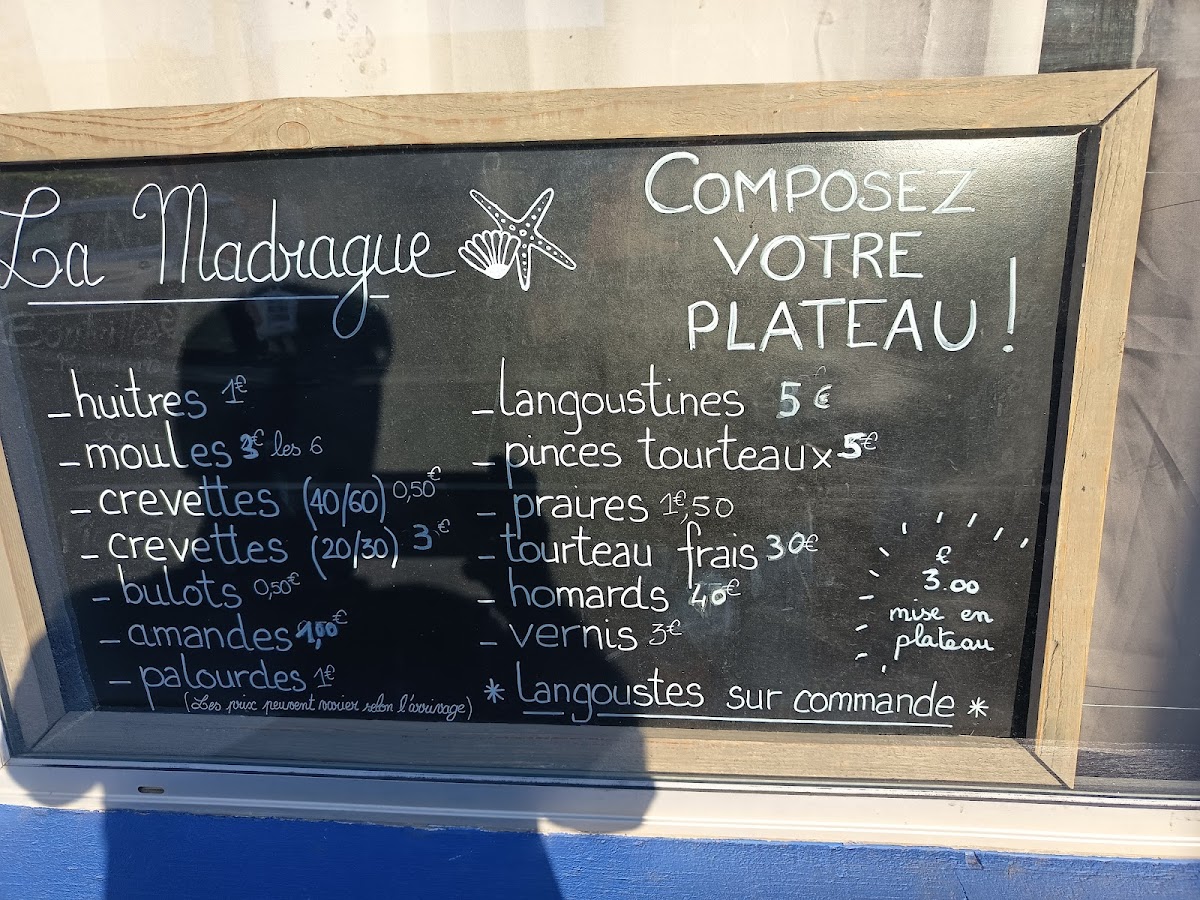 Menu La Madrague-6