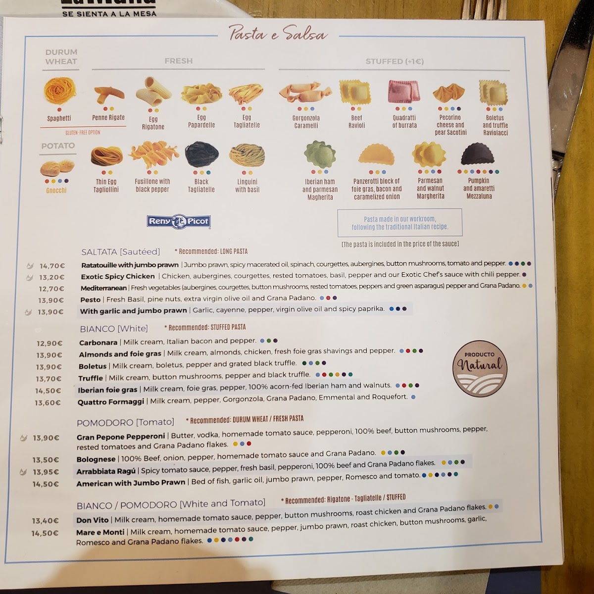 Menu La Mafia Se Sienta A La Mesa-4