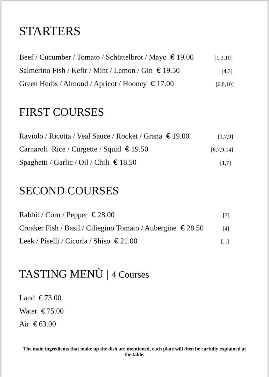 Menu La Maison De Filip-2