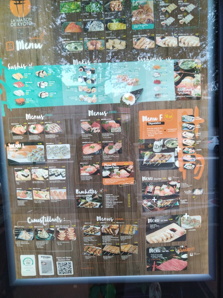 Menu La Maison De Kyoto-7