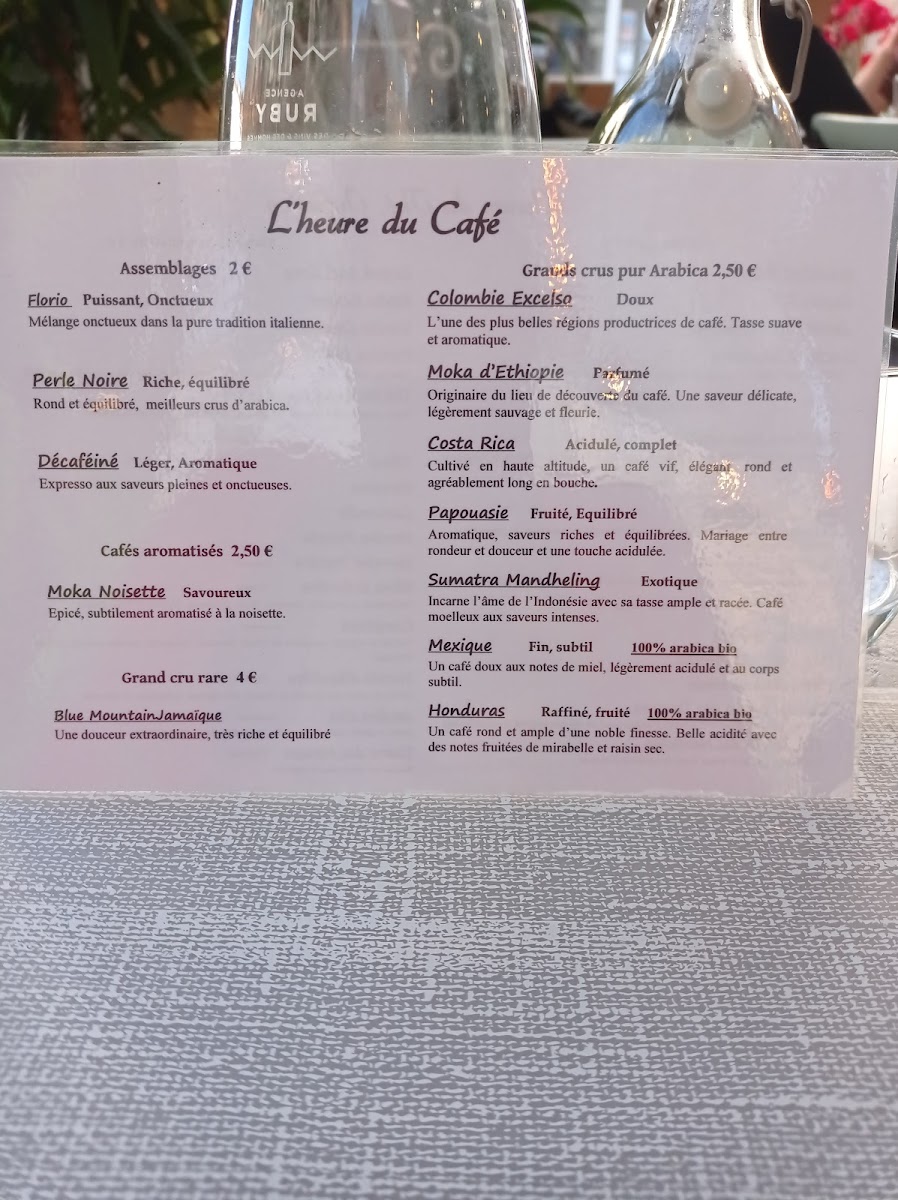 Menu La Maison De Marie Caroline-1