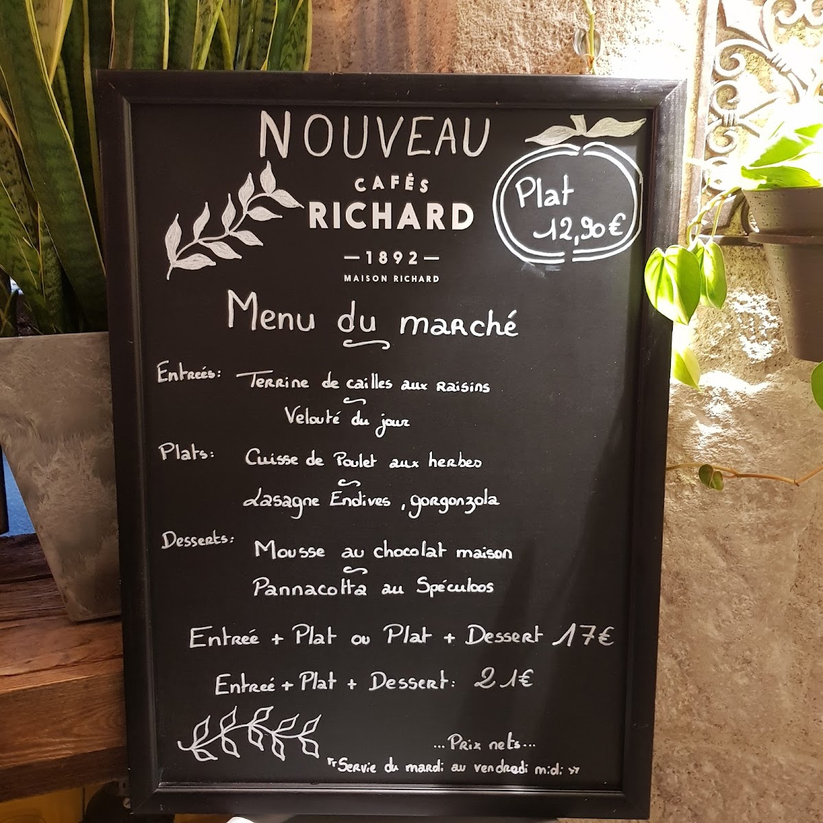 Menu La Maison De Marie Caroline-2