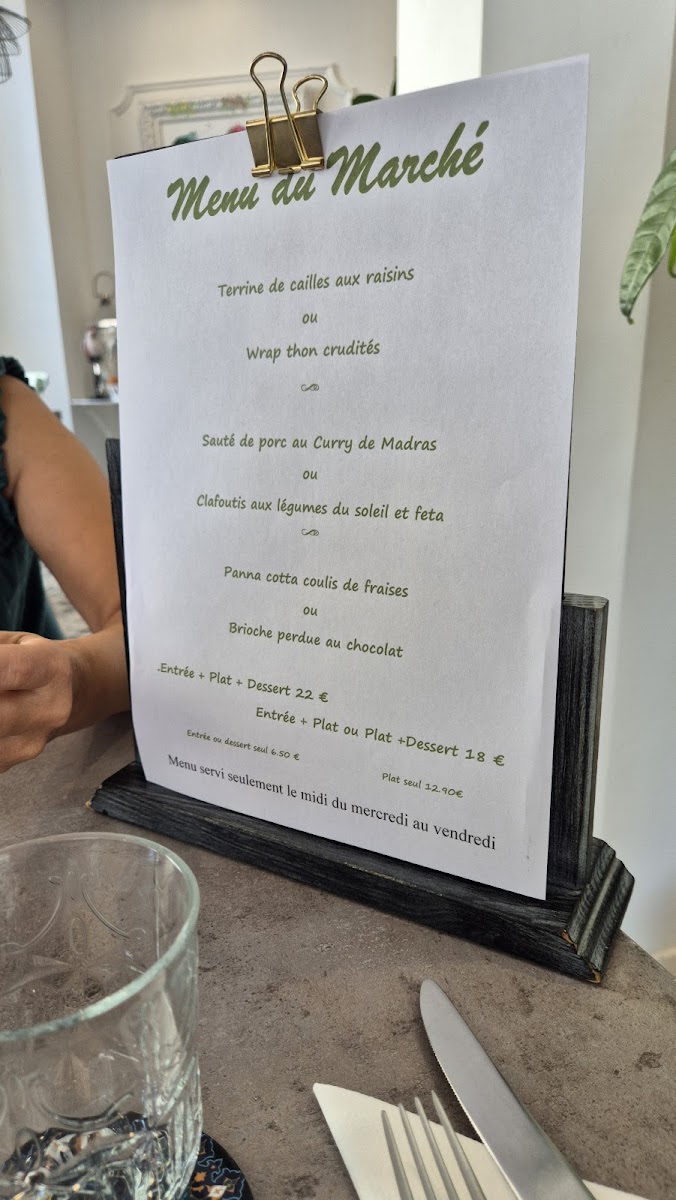 Menu La Maison De Marie Caroline-3