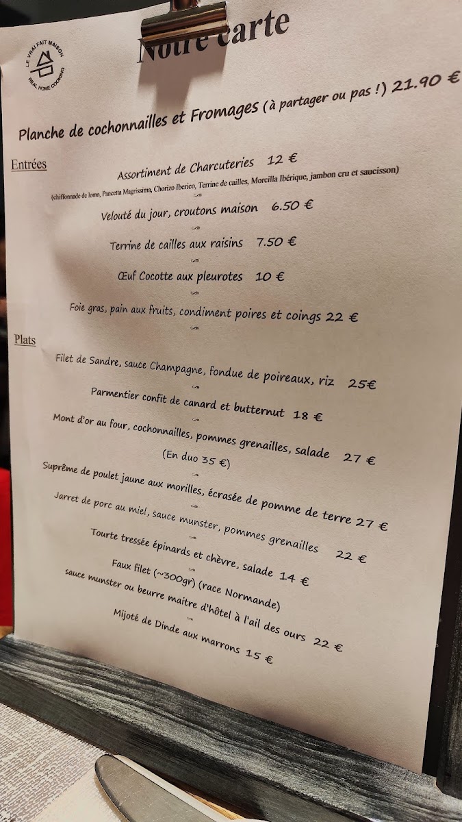 Menu La Maison De Marie Caroline-4