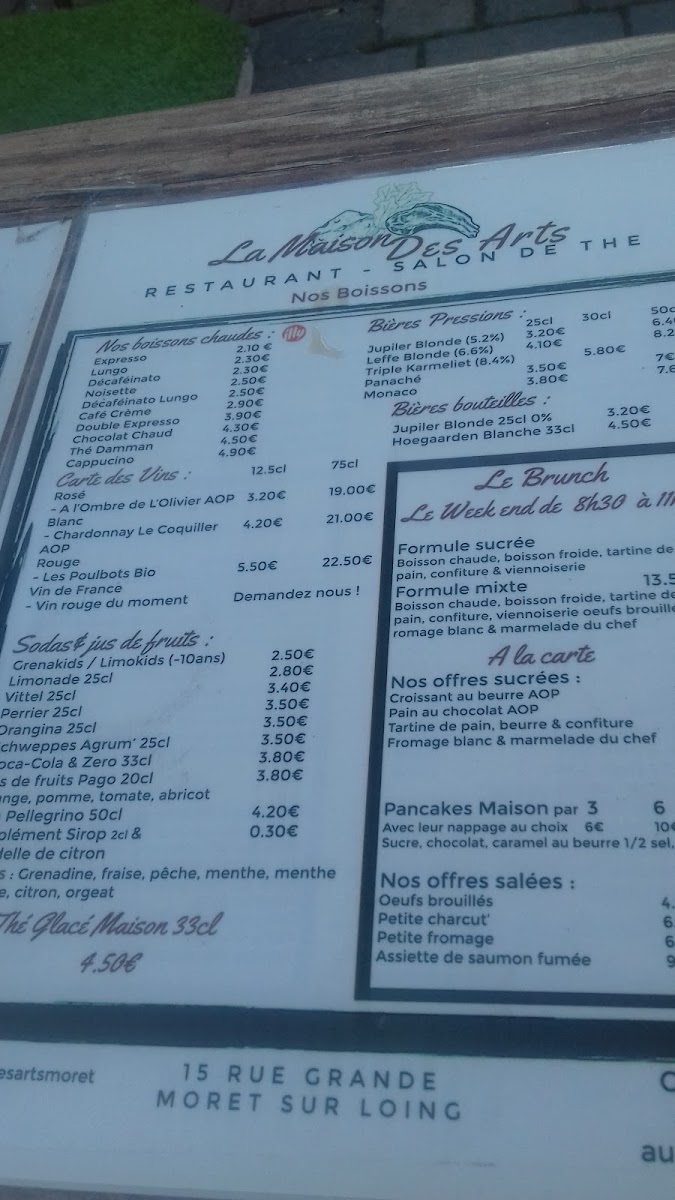 Menu La Maison Des Arts-6