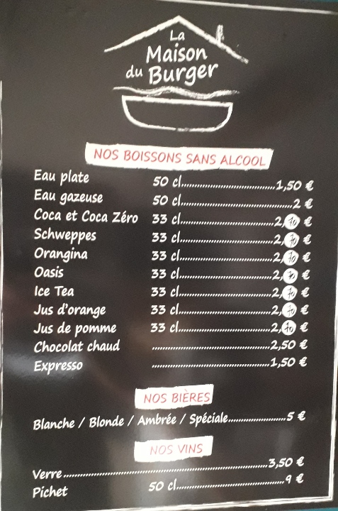 Menu La Maison Du Burger-3