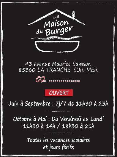 Menu La Maison Du Burger-7