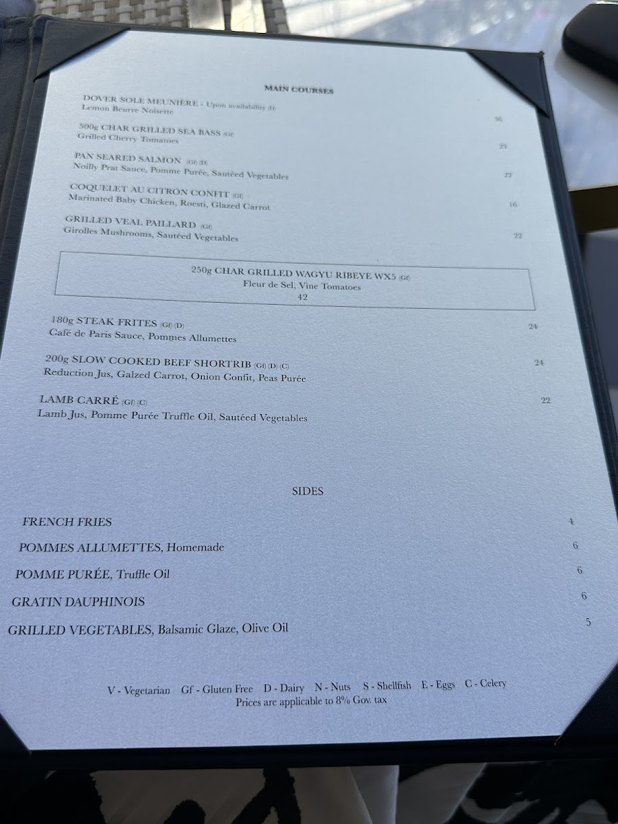 Menu La Maison Verte Restaurant-1