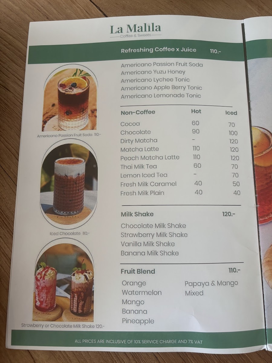 Menu La Malila Café-7